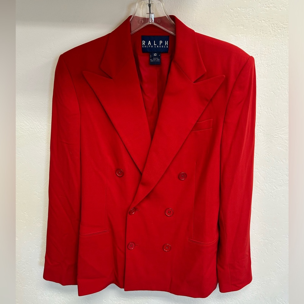 Ralph Lauren women’s red jacket